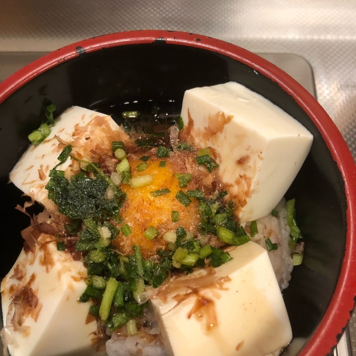 冷や奴 卵かけご飯 レシピ 作り方 By ぷーにゃん 楽天レシピ 冷や奴 卵かけご飯 レシピ 作り方 By ぷーにゃん 楽天レシピ